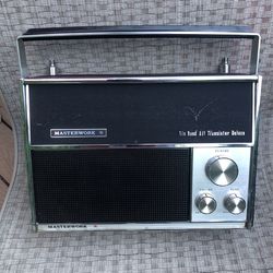 Vintage Radio - Masterwork Transistor Radio