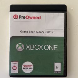 Xbox One Grand Theft Auto V