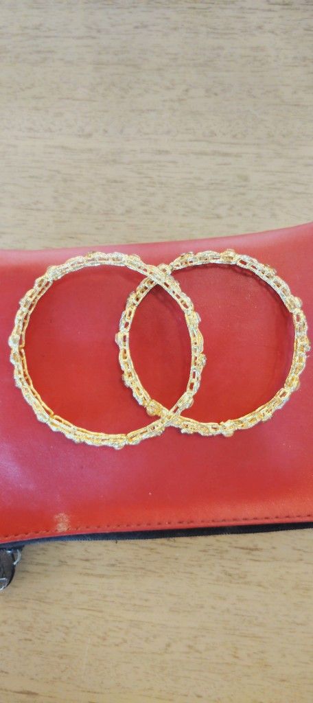 Pakistani Gold Bangle Bracelets -New Low Price