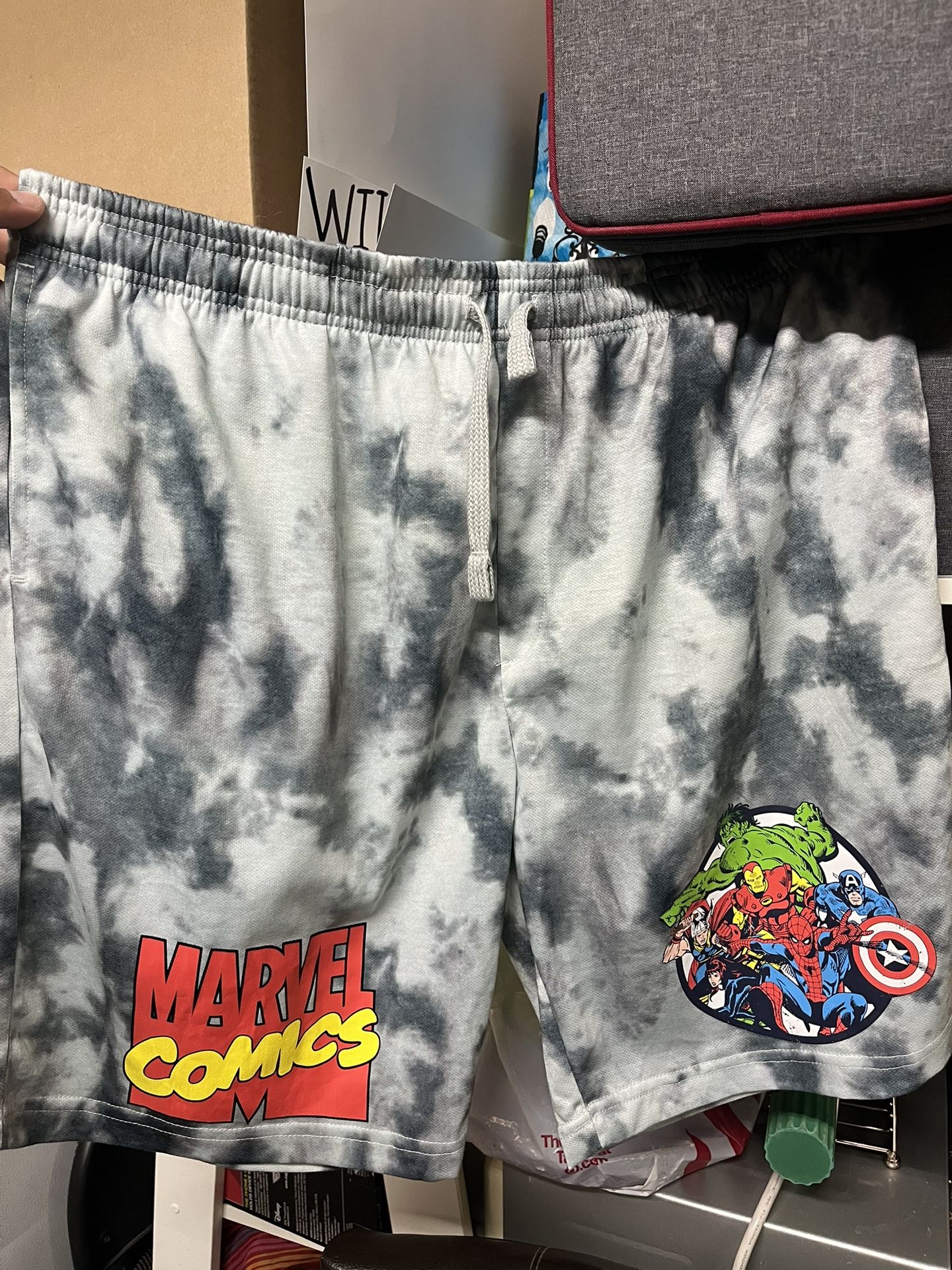 Marvel Comics Men’s Shorts Brand New Size XL