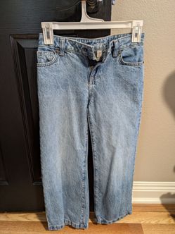 kids' light-to-medium wash denim jeans from Cat & Jack, which is an exclusive brand sold at Target