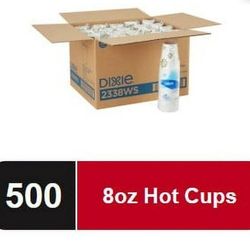Dixie Disposable Paper Hot Coffee Cups