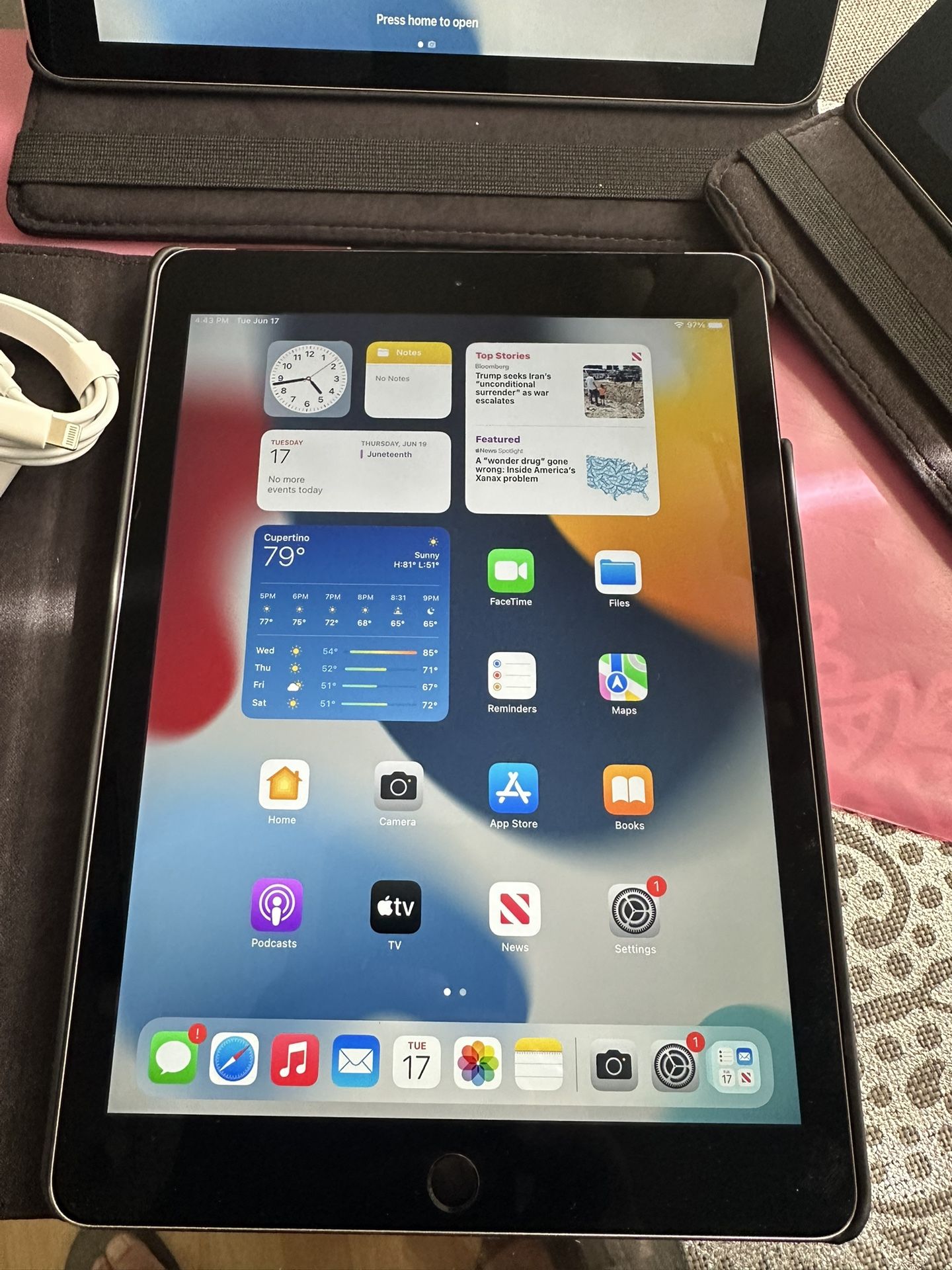 Apple iPad Air 2 Gen iOS 15.8 Cellular And WiFi Unlock