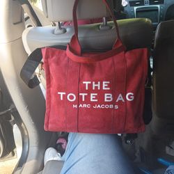 Suede Marc Jacobs Tote