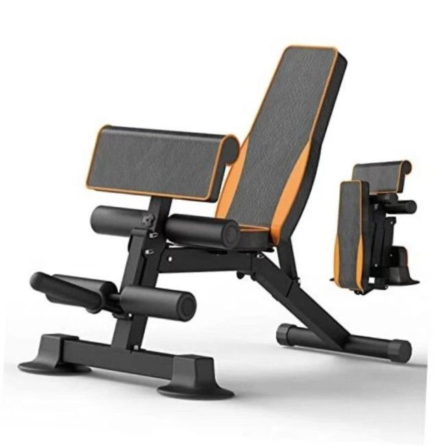  021DZS Adjustable Weight Bench multi-function Workout Bench for Home Gym,Foldable 