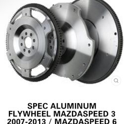 SPEC ALUMINUM FLYWHEEL MAZDASPEED 3 2007-2013 / MAZDASPEED 6 2006-2007
