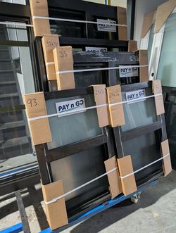 Horizontal rolling windows in stock