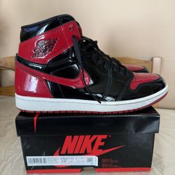 Air Jordan 1 Retro Patent Bred 