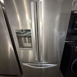 Whirlpool French Door Stainless Steel Refrigerator 