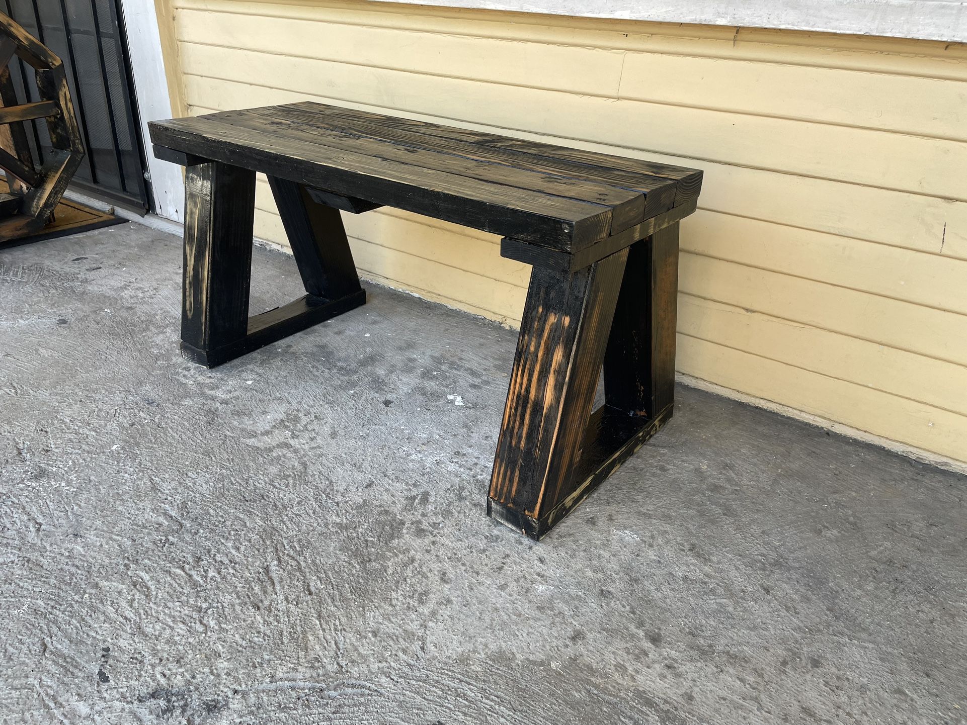 Rustic Wooden Small Bench/Stand