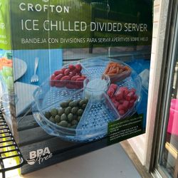ICE CHILLED SERVER DIVIDED