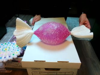 Big decorative Christmas candy