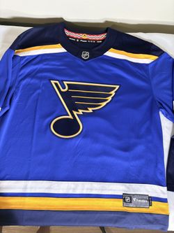 Blue and yellow St Louis Blues  Jersey 
