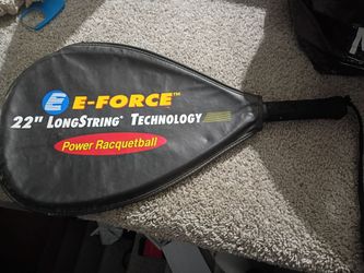 E -force racquetball racquet