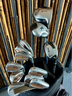 TaylorMade Burner Golf Club Set - Callaway & Nike Woods, Ping Becu Putter