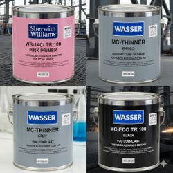 Industrial Coating System - 5 Gal Pails (Primers, Finish Coats, Thinner)
