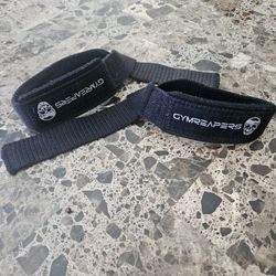 Gymreapers Lifting Wrist Straps for Weightlifting, Bodybuilding, Powerlifting, Strength Training, & Deadlifts - Padded Neoprene with 18 inch Cotton