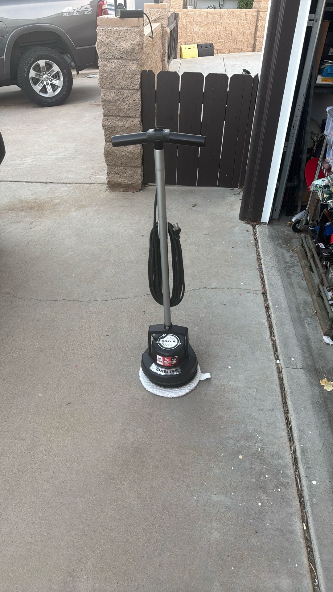 Oreck Orbiter Ultra 1/2 HP Floor Buffer Scrubber