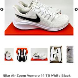 Nike Air Zoom Vermero 14 TB White Black