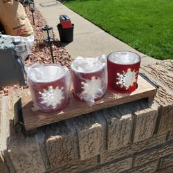 Hallmark Holiday Tealights & Holder, New
