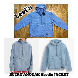 Levis SUTRO ANORAK Hoodie JACKET Men’s Sz Medium New!! 