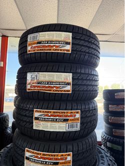 195 50 R 15 vendo llantas nuevas marca arroyo