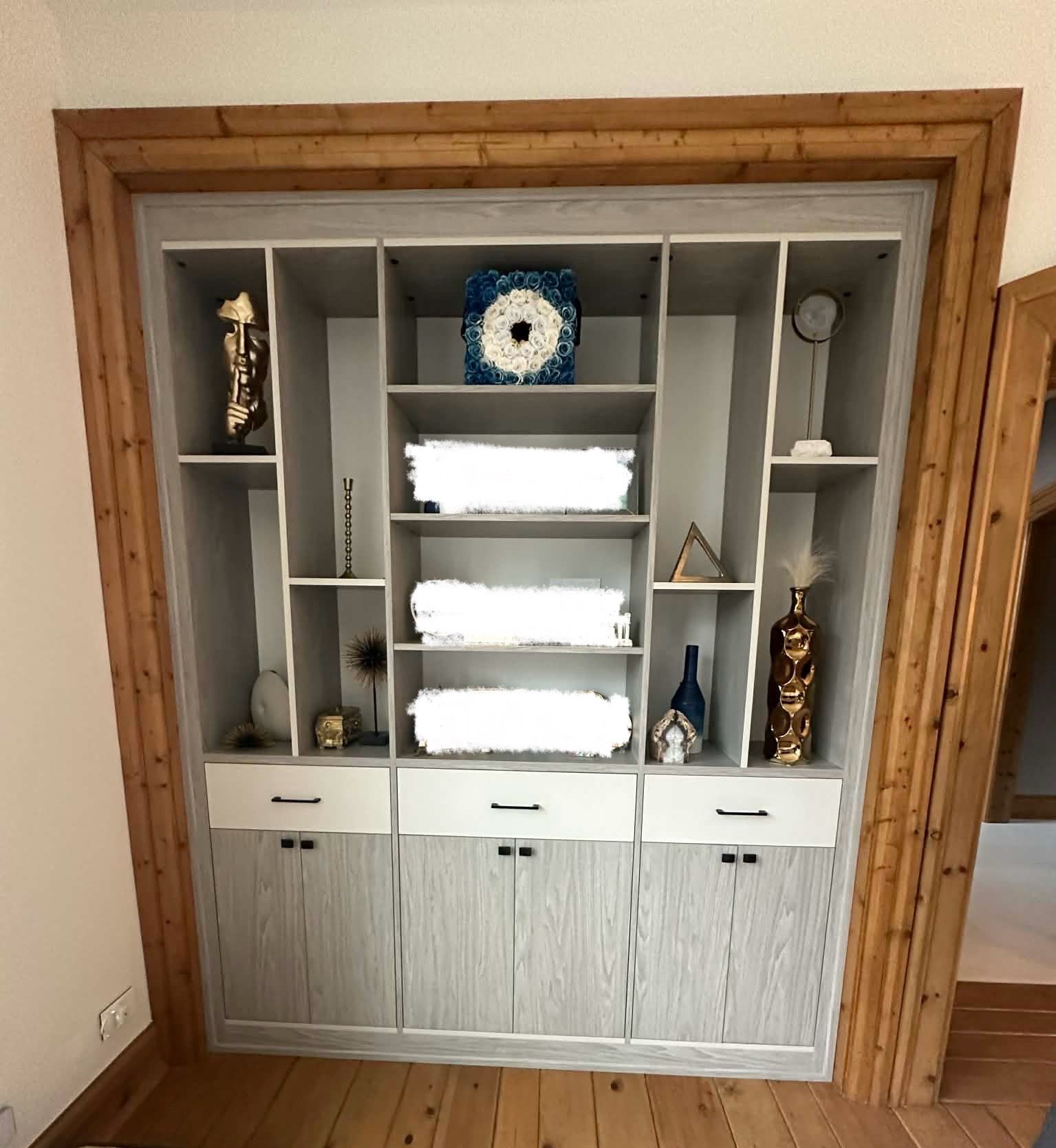 California closet drawer shelves custom made