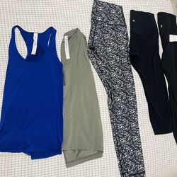 5 Piece Tops and Leggings