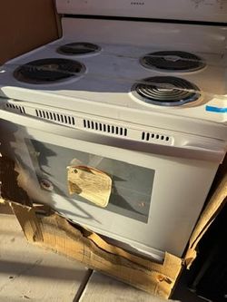 30 in. 4 a Burner Element Freestanding Electric Range in Stainless Steel
