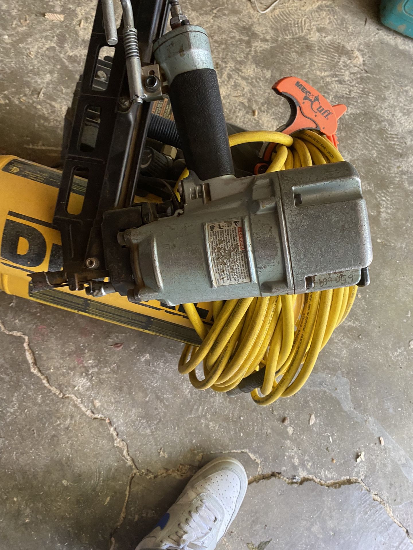 compressor and freming gun