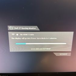 dell gaming monitor s2721DGF
