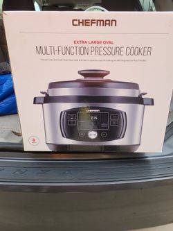 Chefman Pressure Cooker Brand New 8qts