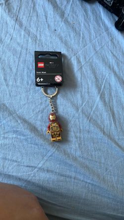 Iron Man Lego Keychain
