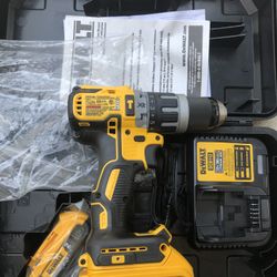 Brand New DeWalt 20-Volt MAX XR with Tool Connect Cordless Brushless 1/2 in. Hammer Drill/Driver with (2) 20-Volt 2.0Ah Batteries