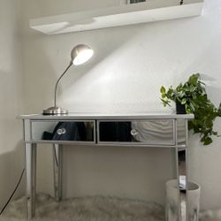 Chic All Mirrored Desk