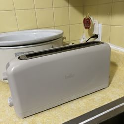 Beige 2 Loaf toaster Slim Style 