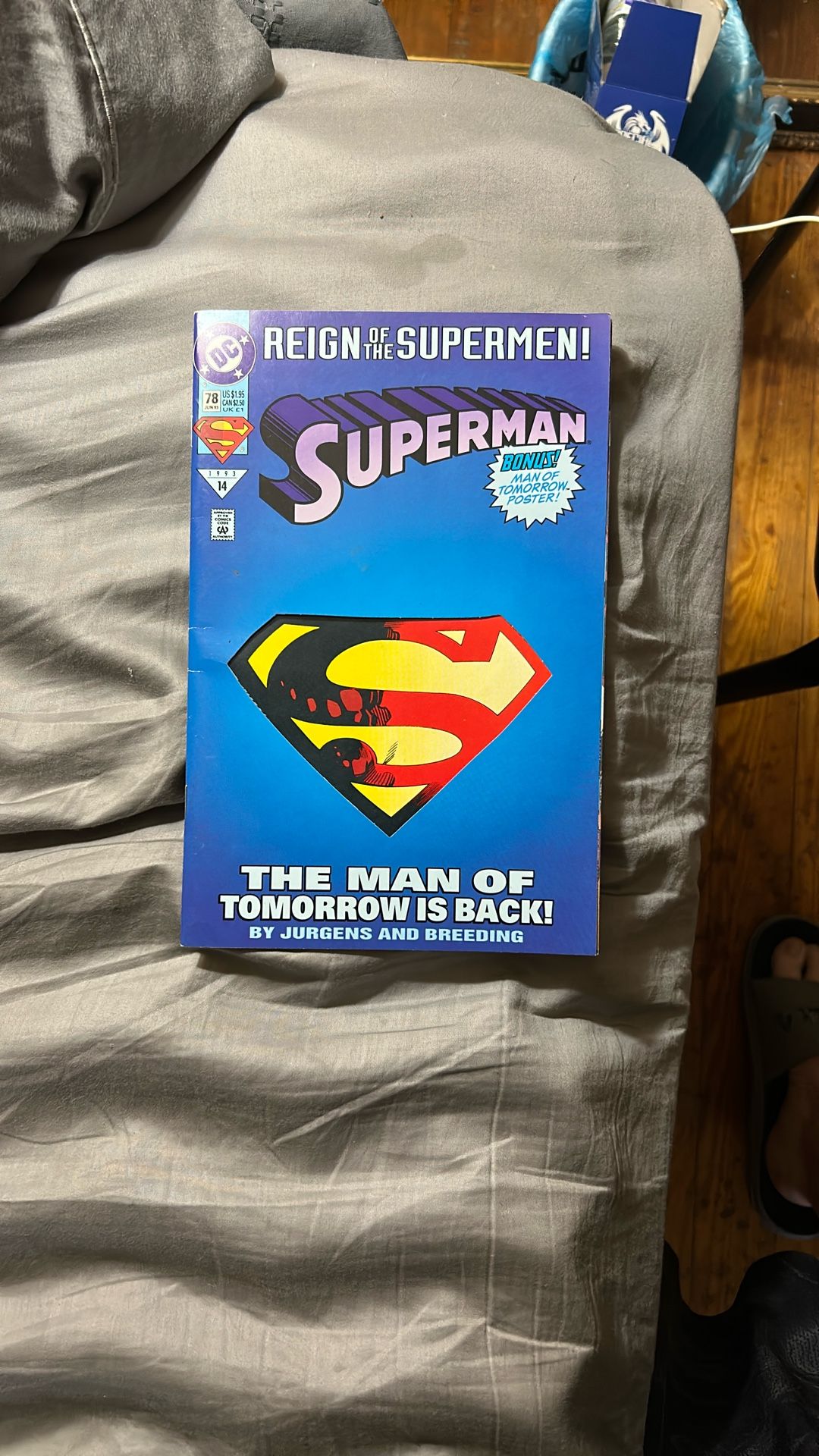 Collectible Superman Comic Book