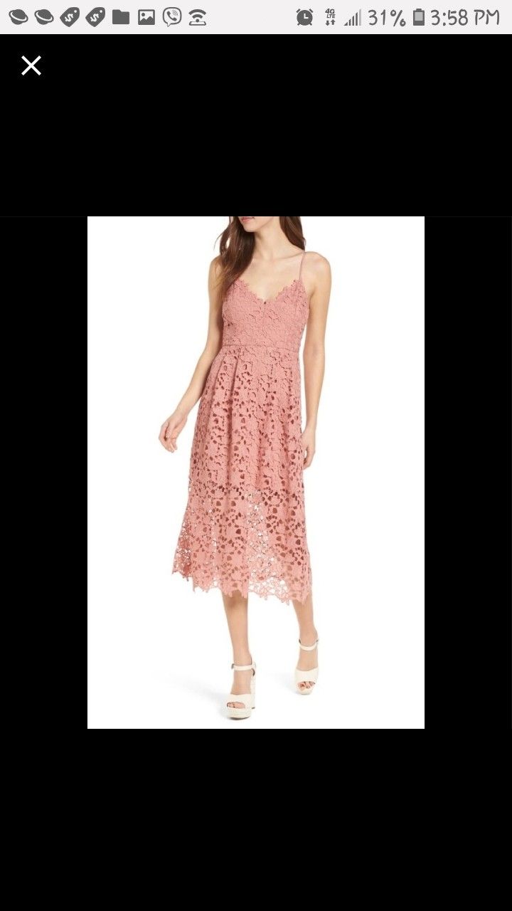ASTR lace party dress S
