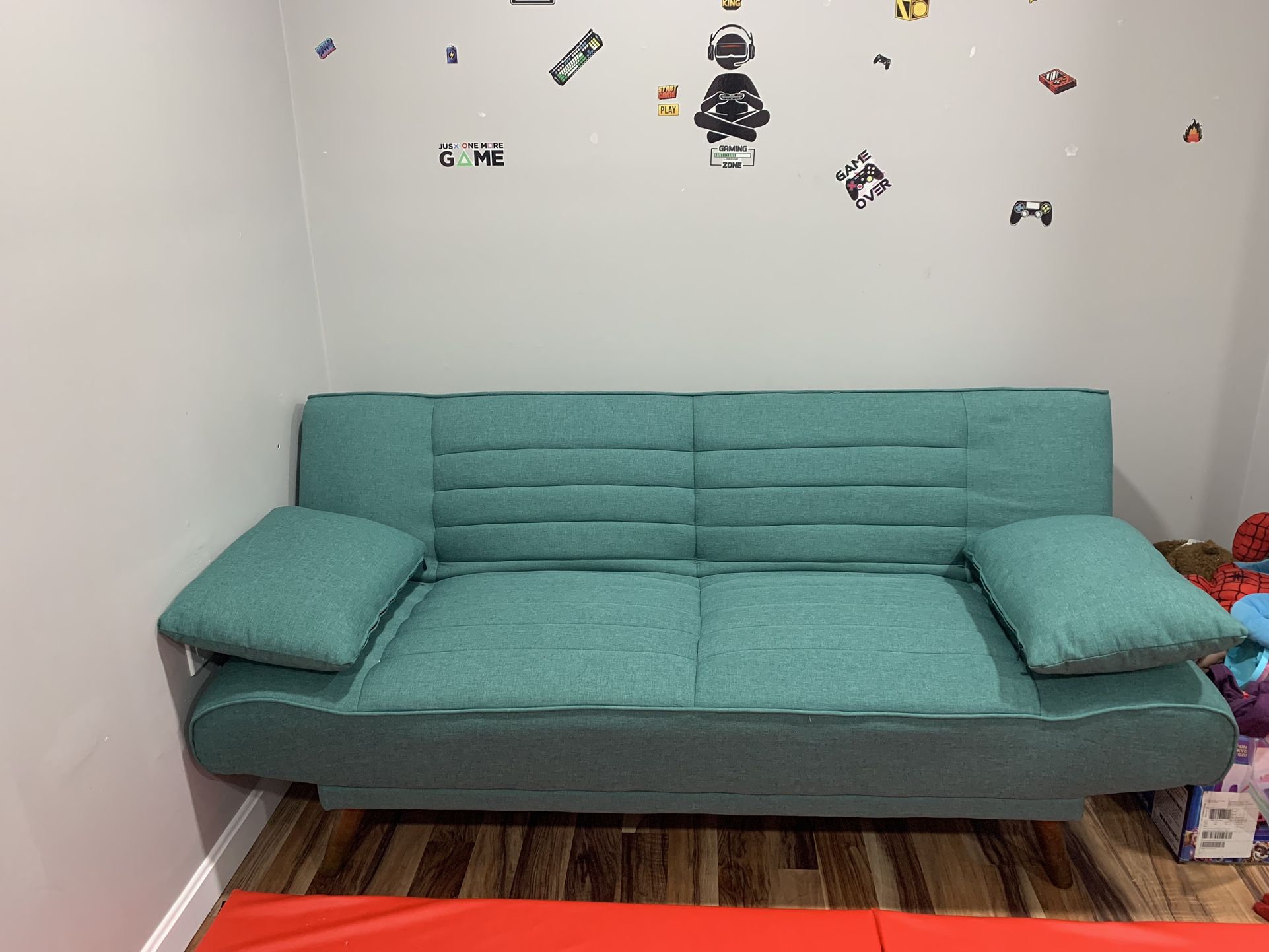 Teal Futon 