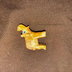 Hand-Carved Agate Elephant Figurine