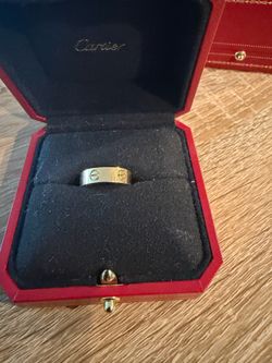 Cartier classic yellow gold love ring