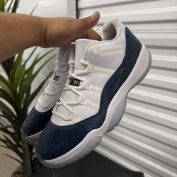 Air Jordan 11 Snake Skin Navy