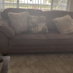Brown Sectional Couch 