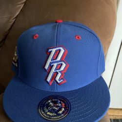 Puerto Rico Rings & Crwns National Team Fitted Hat 7 3/8