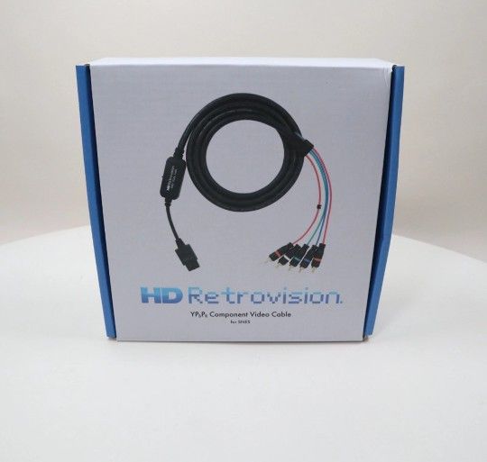 HD Retrovision Super Nintendo SNES Component HD HDTV Cable Cord 