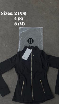 Lululemon Women’s Jacket (Black&Gold)