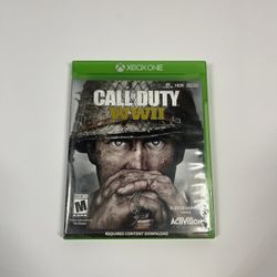 Call of Duty WWII (Microsoft Xbox One, 2017)