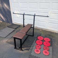 Weights bench!