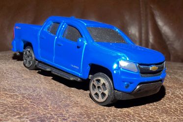 Maisto 2015 Chevy Chevrolet Colorado Z71 Blue 1:64 Diecast Toy Truck Loose