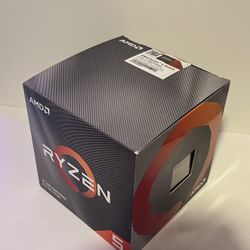 Ryzen 5 3600x CPU (pre-owned) With cooler unused